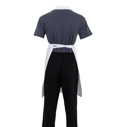 Whites Bib Apron Polycotton White • PAS-A521