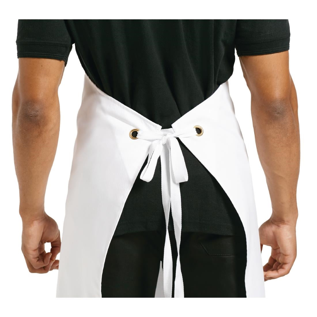 Whites Bib Apron Polycotton White XL • PAS-A522