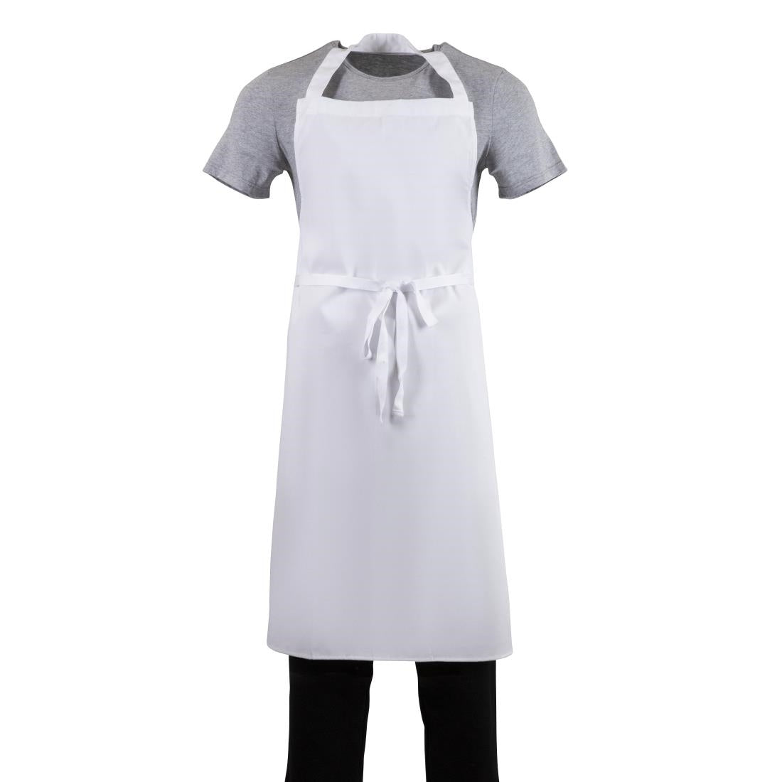 Whites Bib Apron Polycotton White XL • PAS-A522