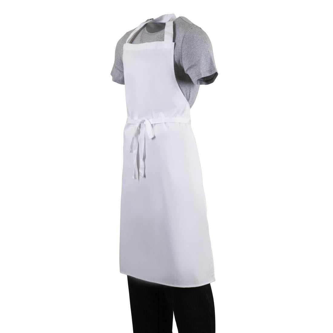 Whites Bib Apron Polycotton White XL • PAS-A522