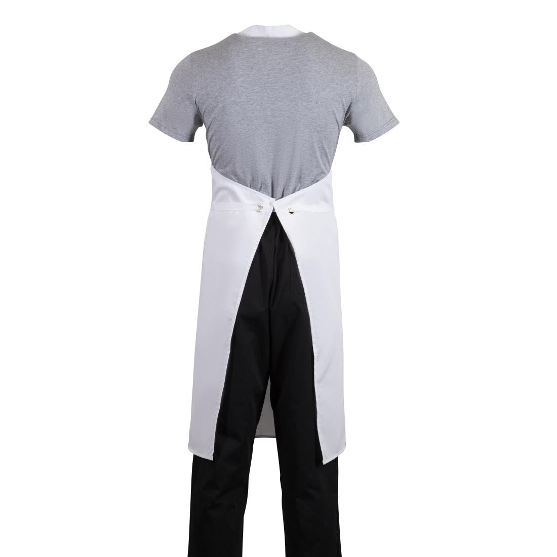 Whites Bib Apron Polycotton White XL • PAS-A522