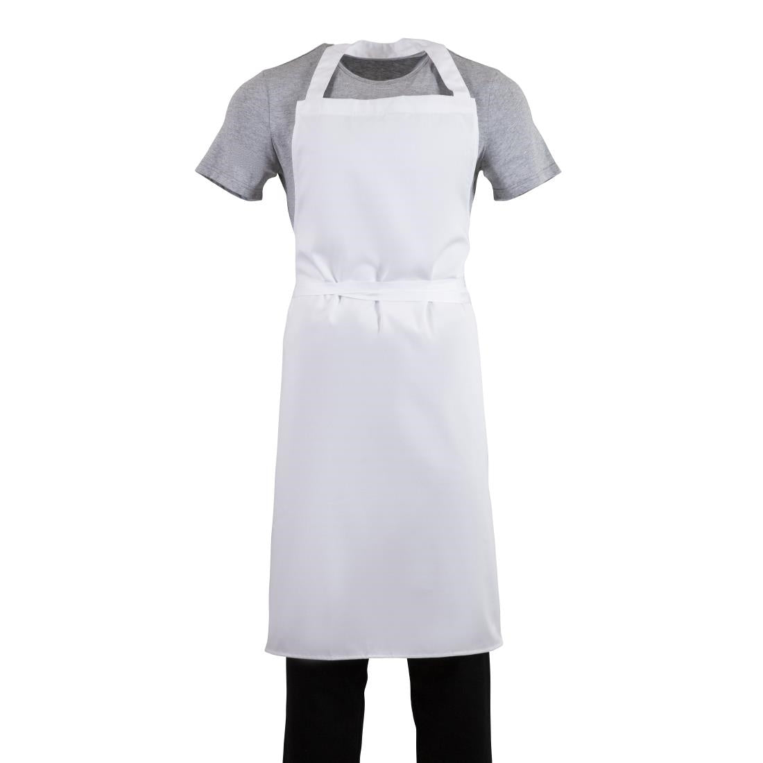 Whites Bib Apron Polycotton White XL • PAS-A522