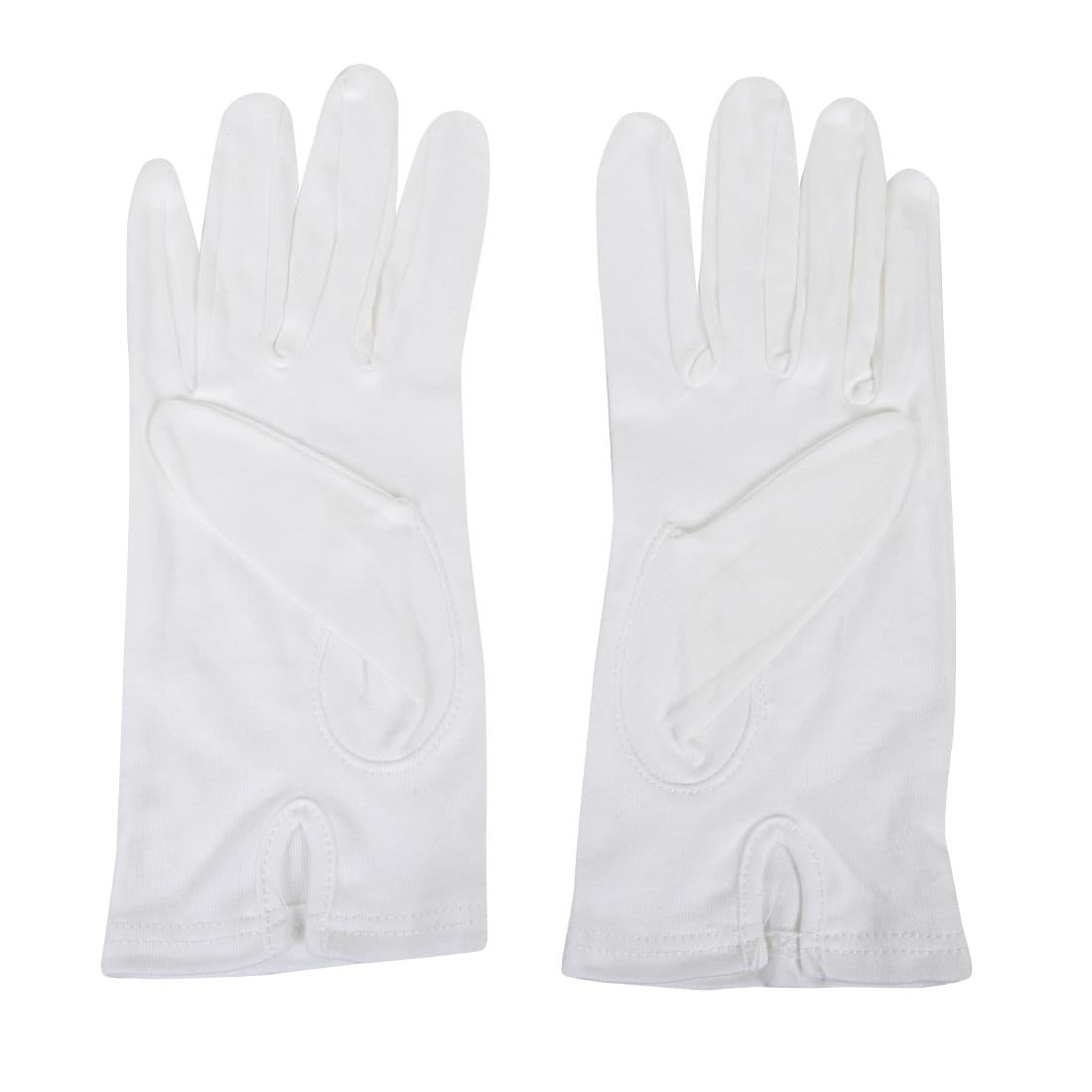 Mens Waiting Gloves White M • PAS-A546-M
