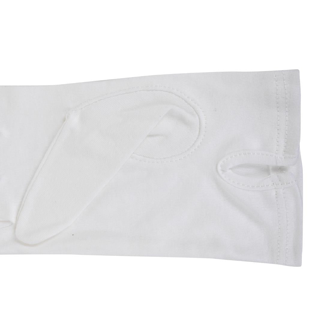 Mens Waiting Gloves White M • PAS-A546-M