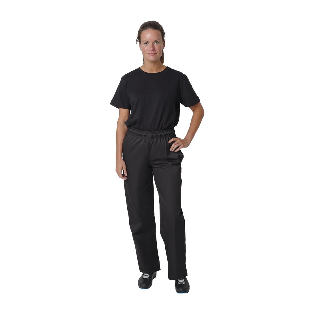 Whites Vegas Chef Pants Black XL (5 Pack) • PAS-JC420