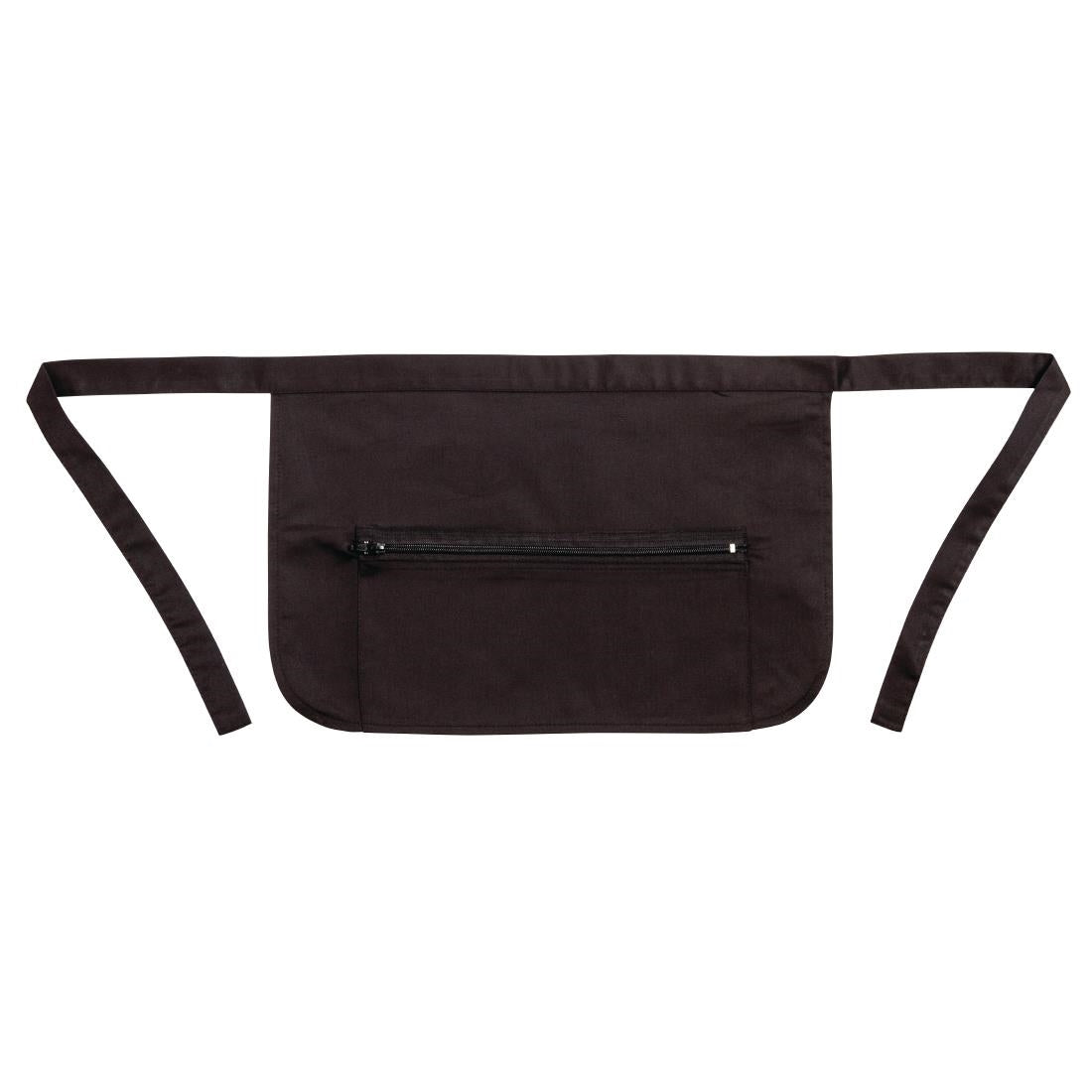 Whites Unisex Money Pocket With Zip Black • PAS-A587