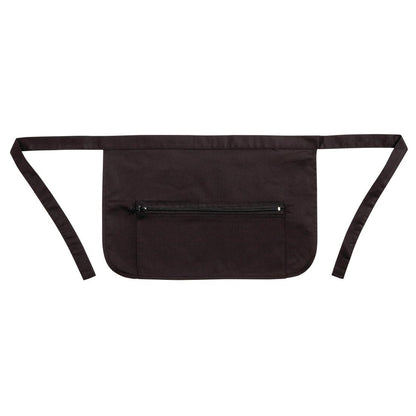 Whites Unisex Money Pocket With Zip Black • PAS-A587