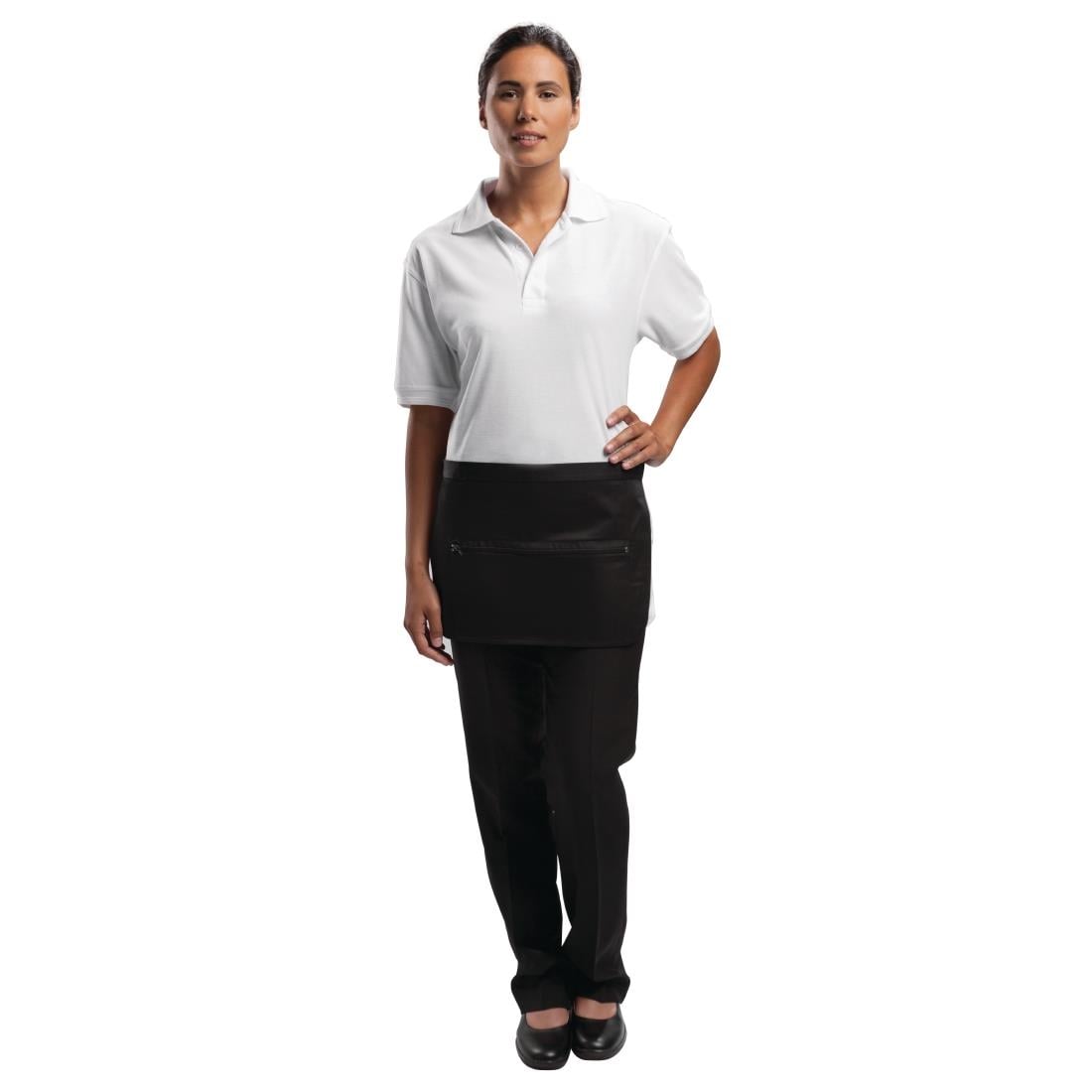 Whites Unisex Money Pocket With Zip Black • PAS-A587