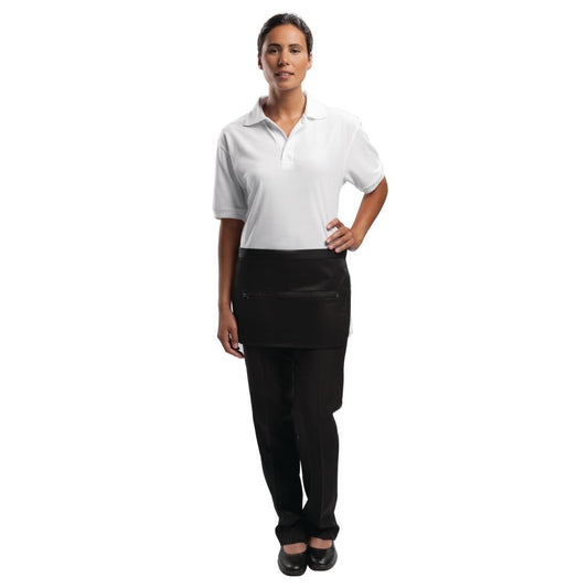 Whites Unisex Money Pocket With Zip Black • PAS-A587