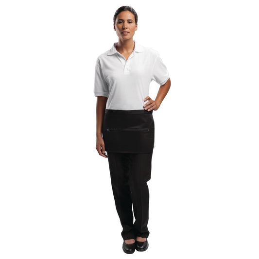 Whites Unisex Money Pocket With Zip Black • PAS-A587