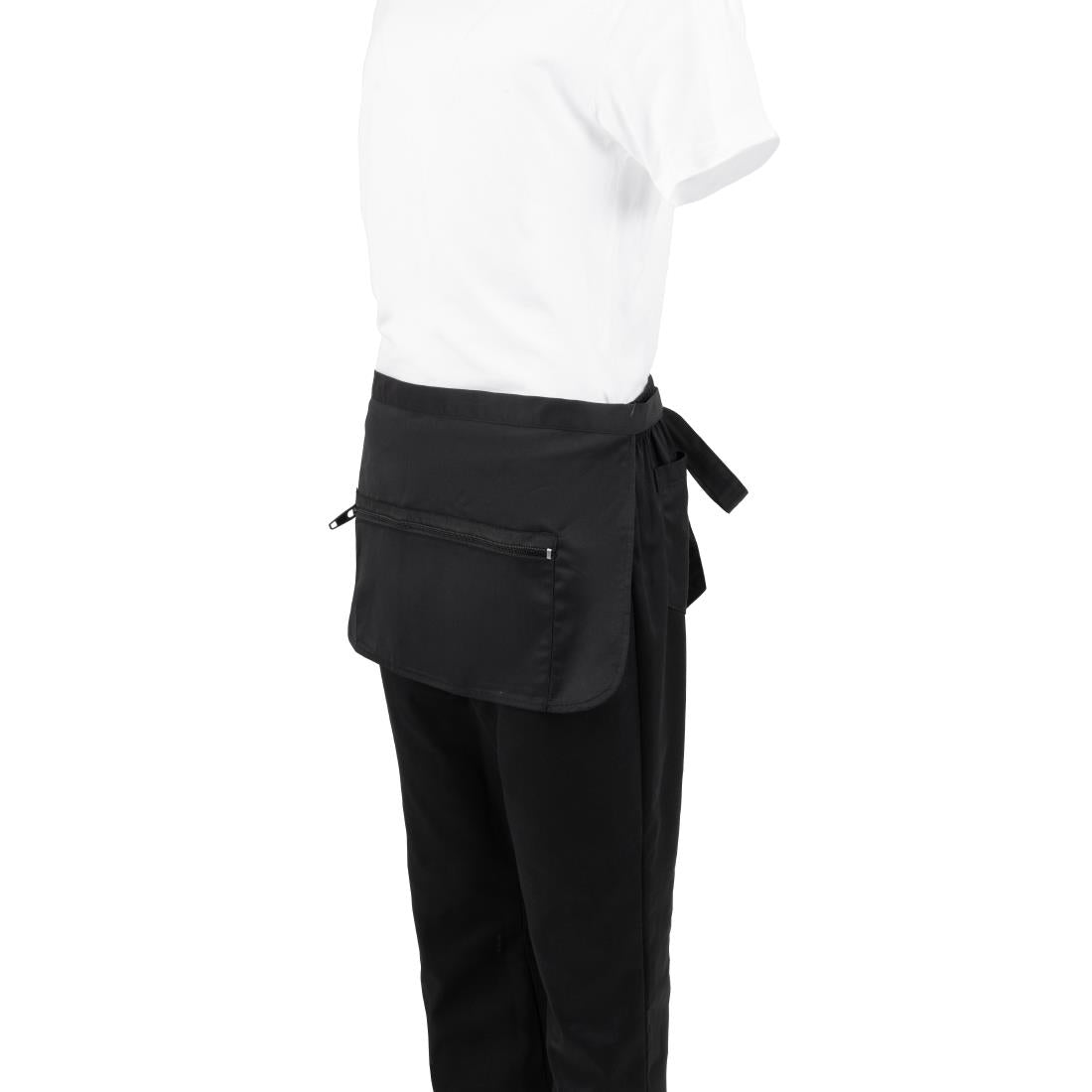 Whites Unisex Money Pocket With Zip Black • PAS-A587