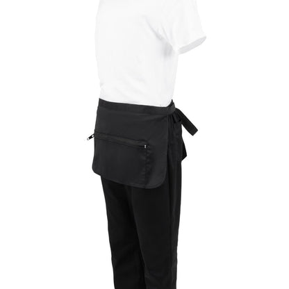 Whites Unisex Money Pocket With Zip Black • PAS-A587