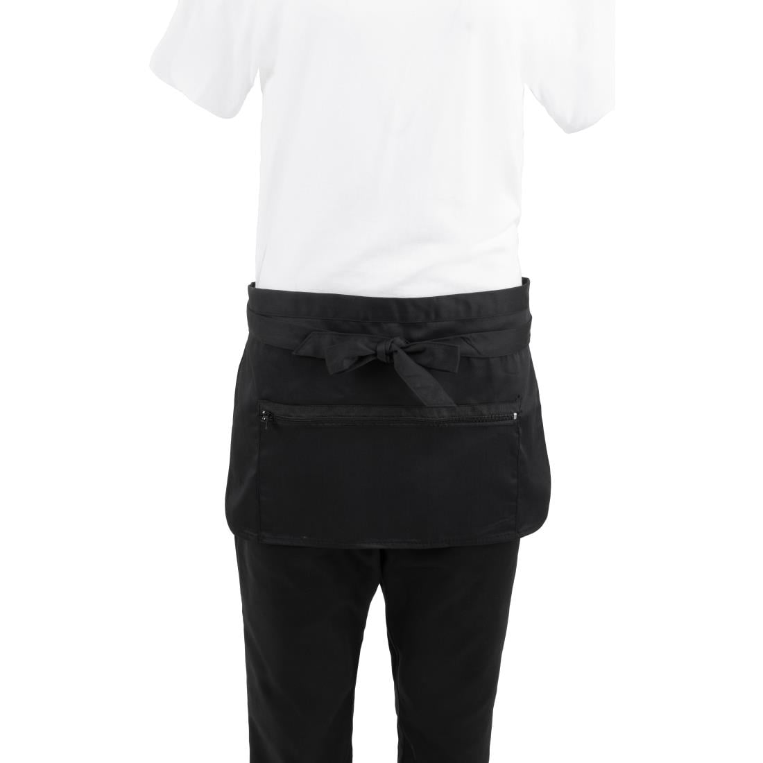 Whites Unisex Money Pocket With Zip Black • PAS-A587