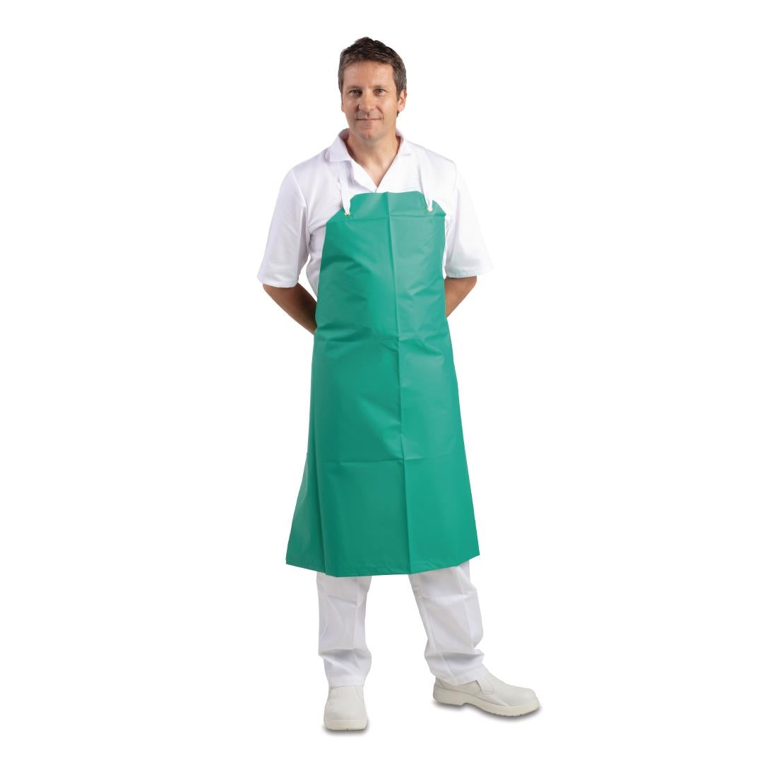 Whites Heavy Duty Waterproof Bib Apron Green • PAS-A590