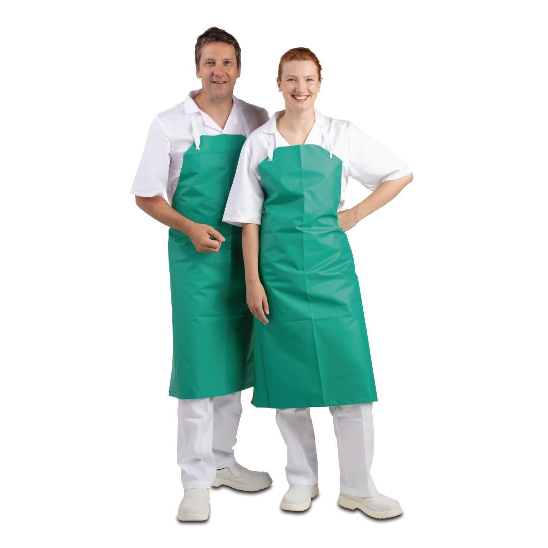 Whites Heavy Duty Waterproof Bib Apron Green • PAS-A590