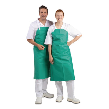 Whites Heavy Duty Waterproof Bib Apron Green • PAS-A590