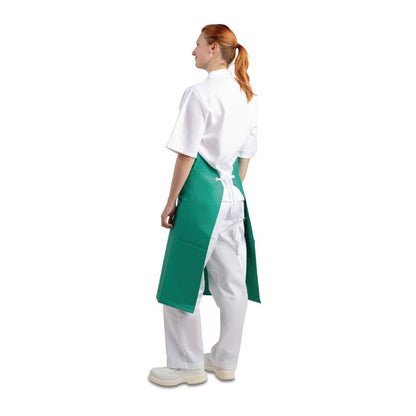 Whites Heavy Duty Waterproof Bib Apron Green • PAS-A590