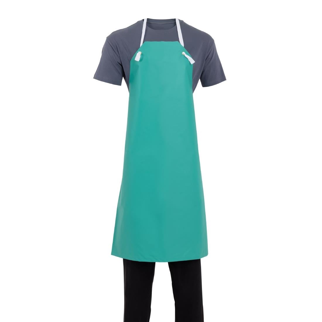 Whites Heavy Duty Waterproof Bib Apron Green • PAS-A590