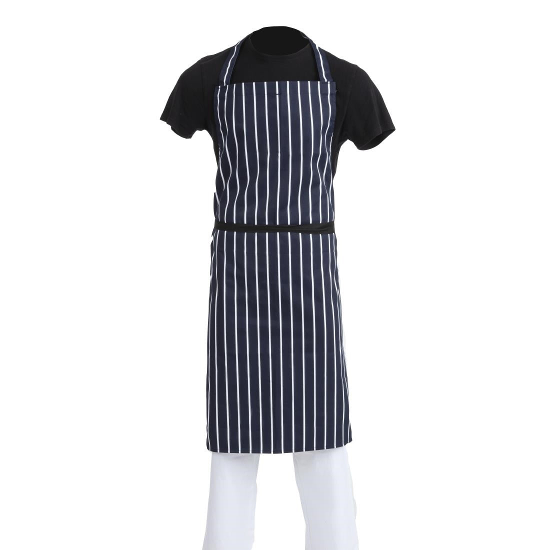 Whites Bib Apron Blue/White Butchers Stripe XL • PAS-A662