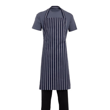 Whites Bib Apron Blue/White Butchers Stripe XL • PAS-A662