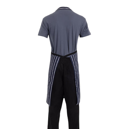 Whites Bib Apron Blue/White Butchers Stripe XL • PAS-A662
