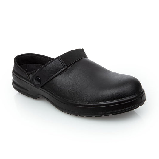 Slipbuster Cryzon Safety Chef Clogs Black 44 • PAS-A813-44