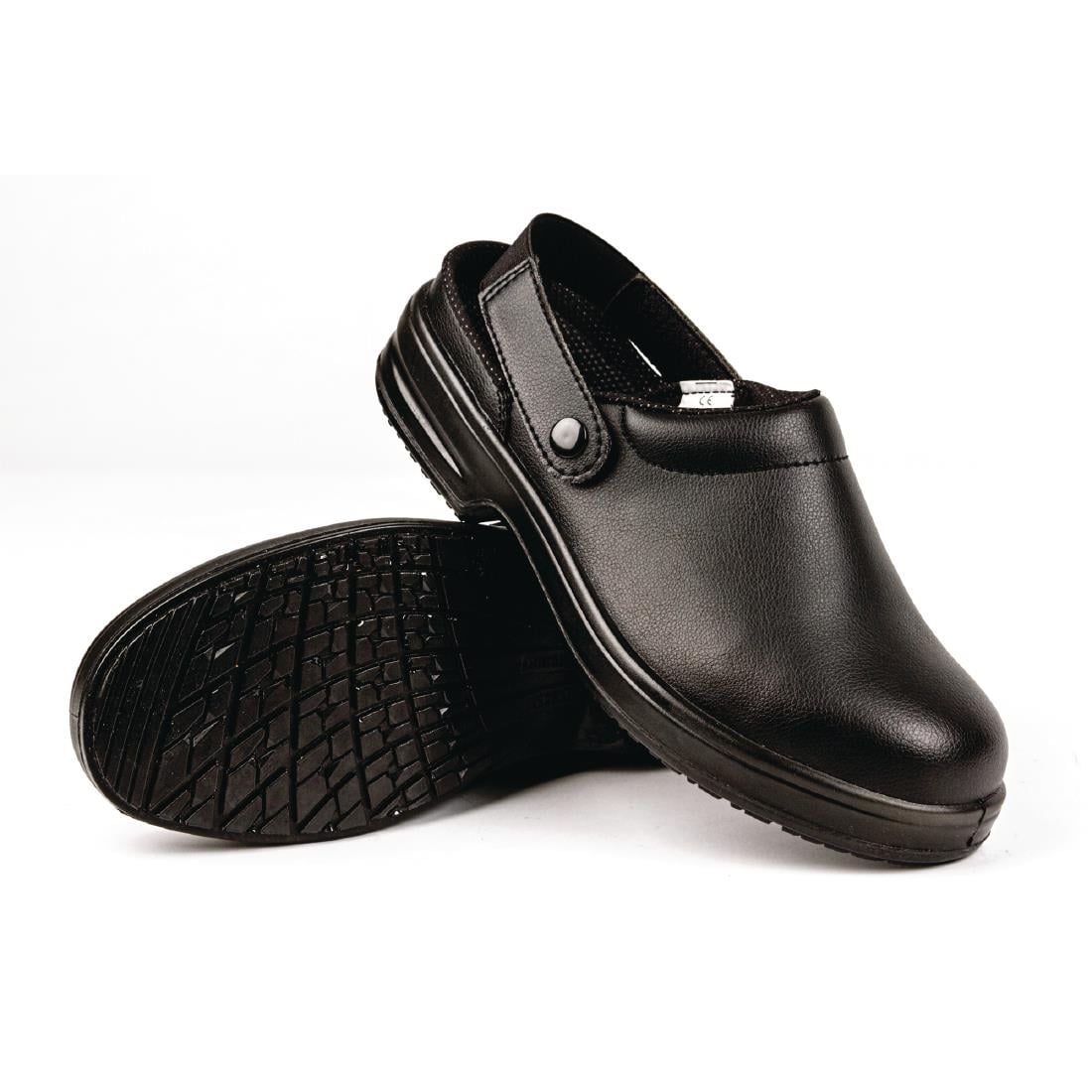 Slipbuster Cryzon Safety Chef Clogs Black 41 • PAS-A813-41