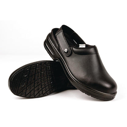 Slipbuster Cryzon Safety Chef Clogs Black 41 • PAS-A813-41