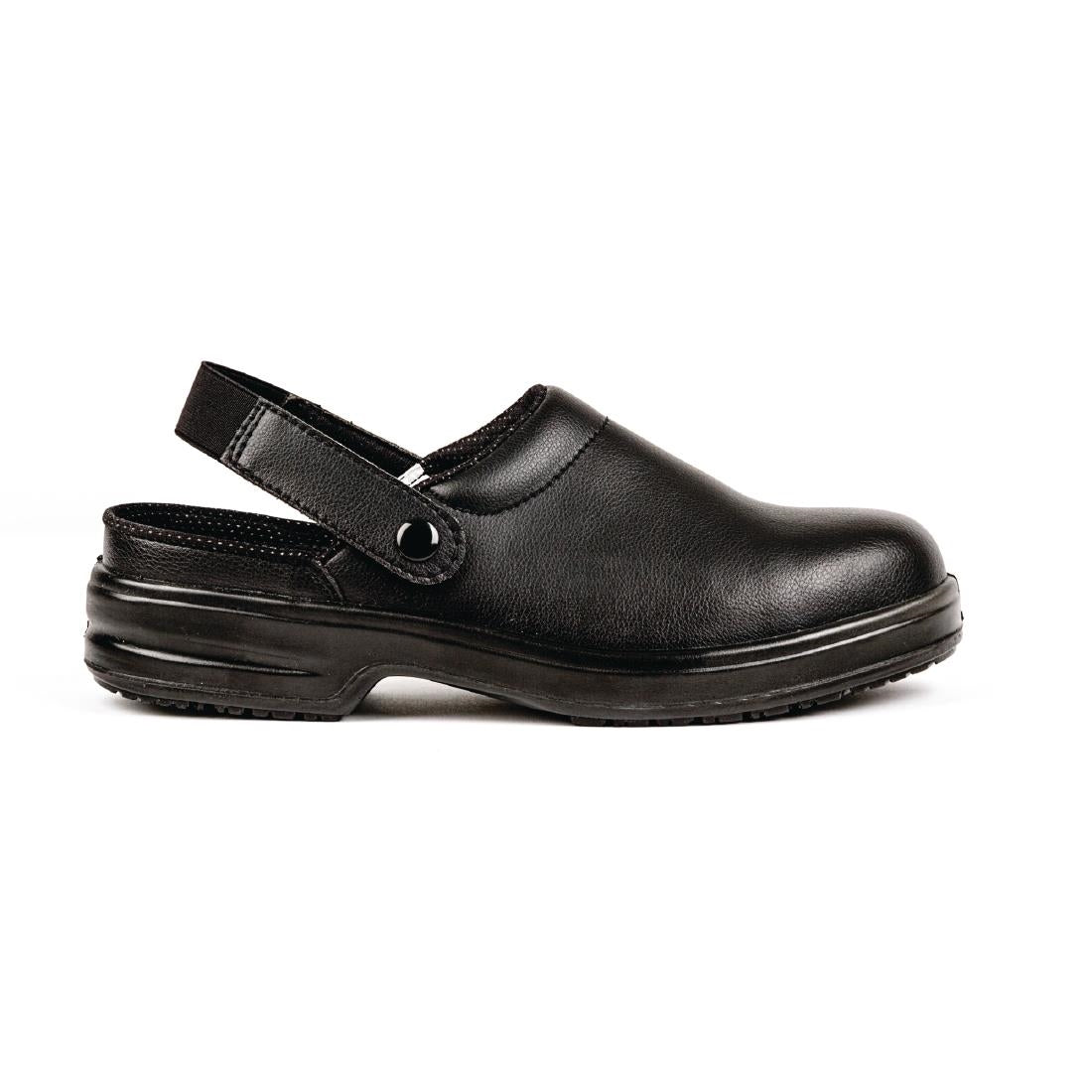 Slipbuster Cryzon Safety Chef Clogs Black 36 • PAS-A813-36