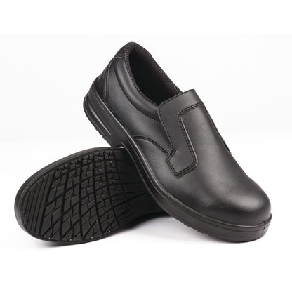 Slipbuster Koralis Slip On Safety Shoes Black • PAS-P_A845