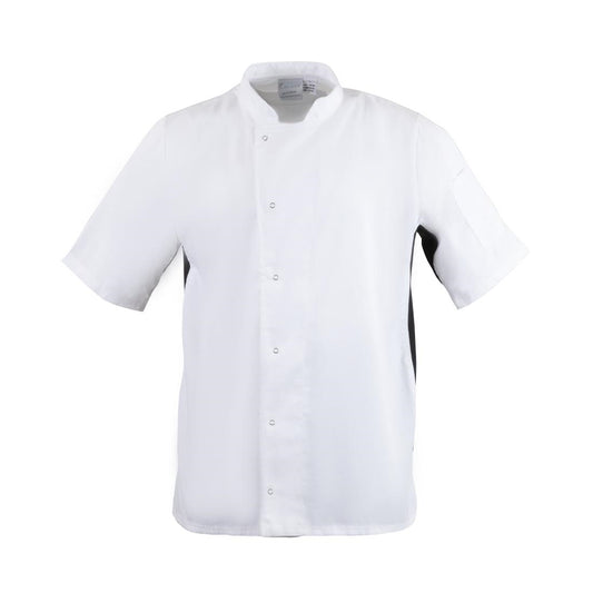 Whites Nevada Black & White Unisex Chef Jackets • PAS-P_A928
