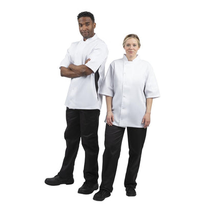 Whites Nevada White Unisex Chefs Jacket Size L • PAS-A928-L