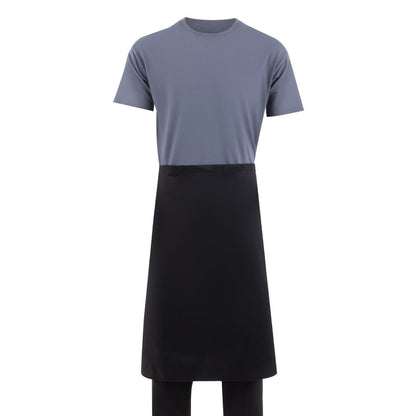 Whites Bistro Apron Polycotton Black • PAS-A968