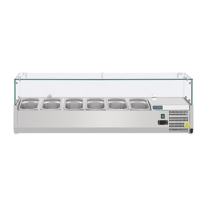 Polar G-Series Countertop Prep Fridge 6x 1/4GN • PAS-AB090-A