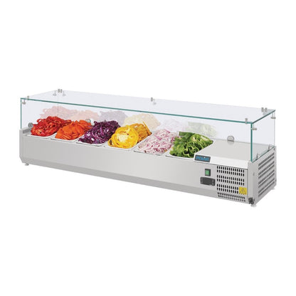 Polar G-Series Countertop Prep Fridge 6x 1/4GN • PAS-AB090-A