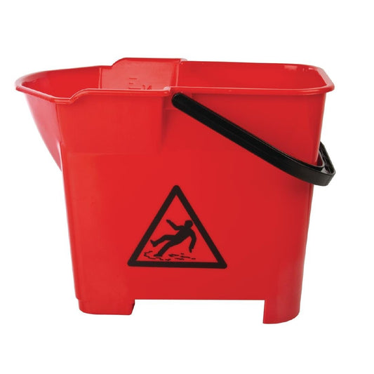 Jantex Red Bucket with Handle • PAS-AB395