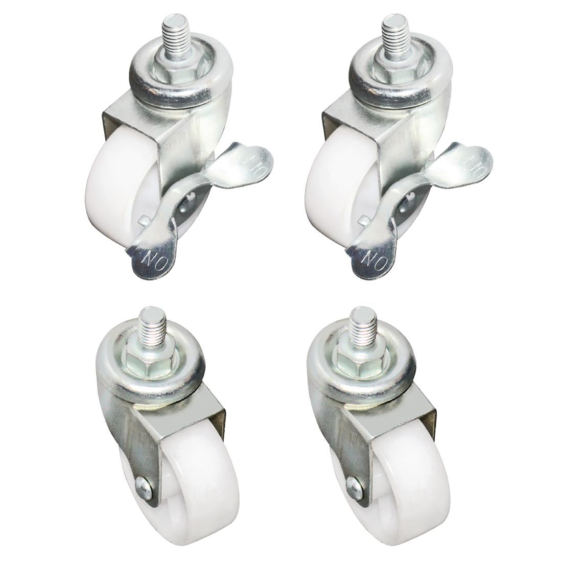 Polar Standard & Braked Castors (Set of 4) • PAS-AJ489