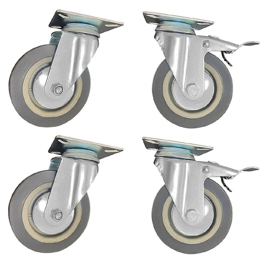 Apuro Standard & Braked Castors (set 4) • PAS-AN890