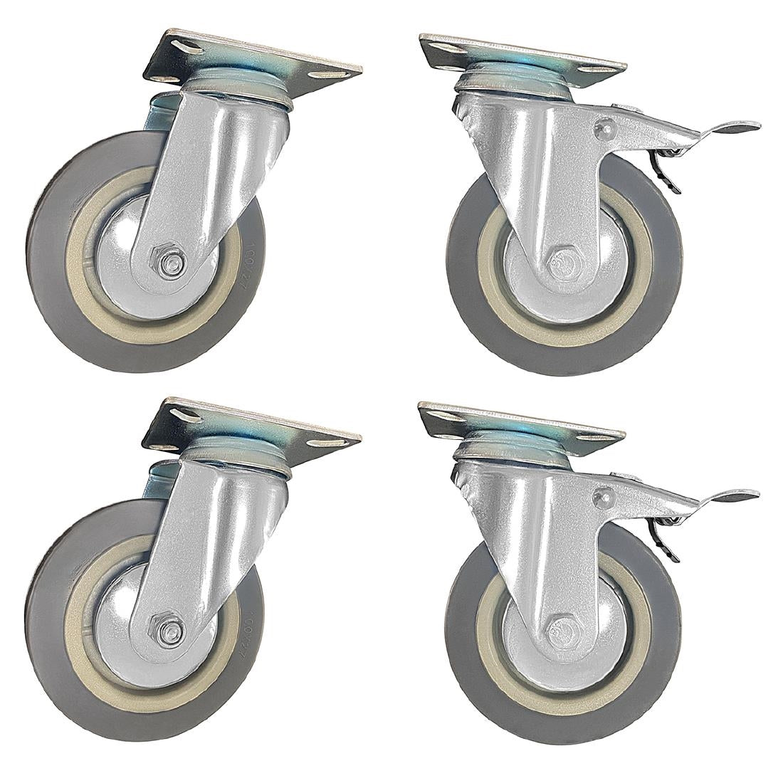 Apuro Standard & Braked Castors (4 Pack) • PAS-AN890
