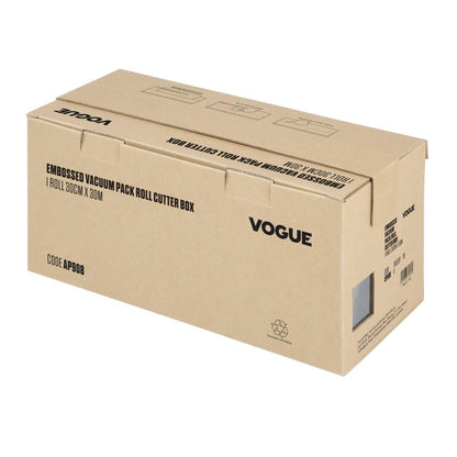 Vogue Vacuum Pack Roll with Cutter Box (Embossed) 300mm width • PAS-AP908