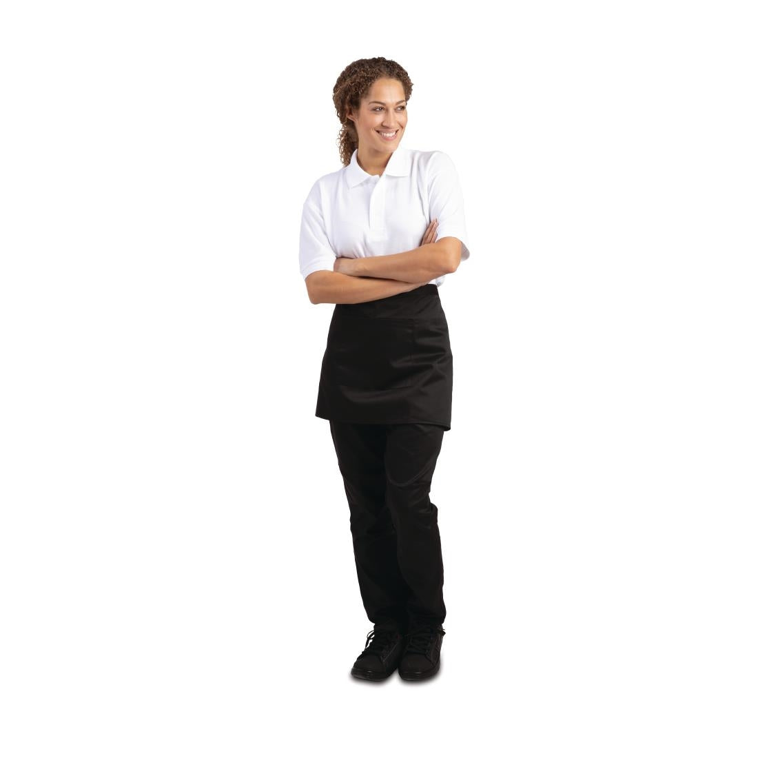 Whites Waist Aprons Black (5 Pack) • PAS-SA844