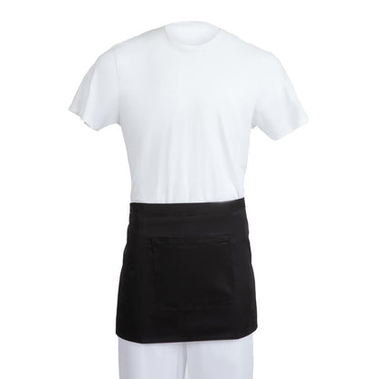 Whites Waist Aprons Black (5 Pack) • PAS-SA844