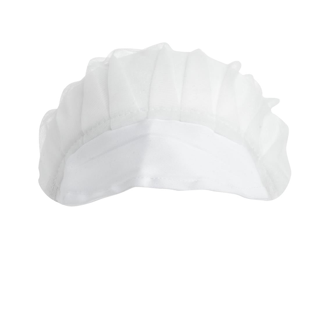 Whites Peaked Hair Net Hat White • PAS-B226