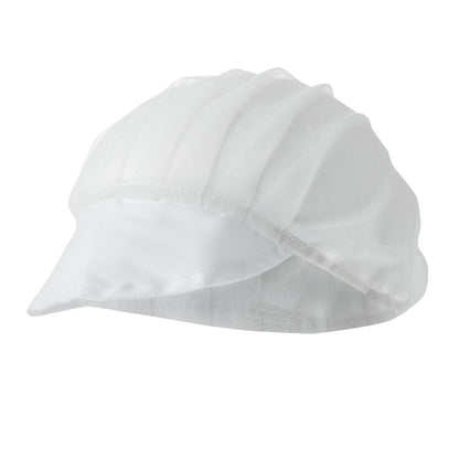 Whites Peaked Hair Net Hat White • PAS-B226