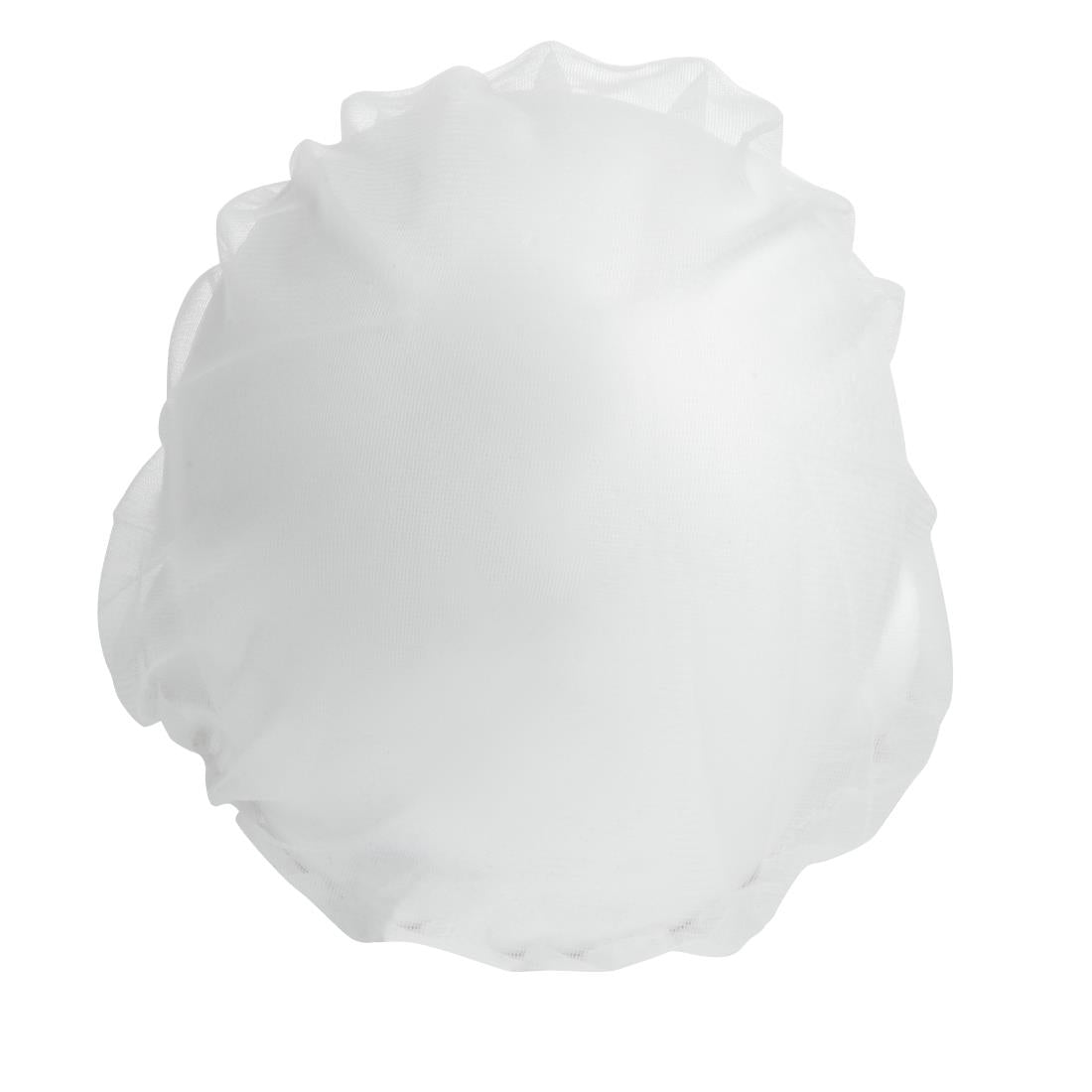 Whites Peaked Hair Net Hat White • PAS-B226