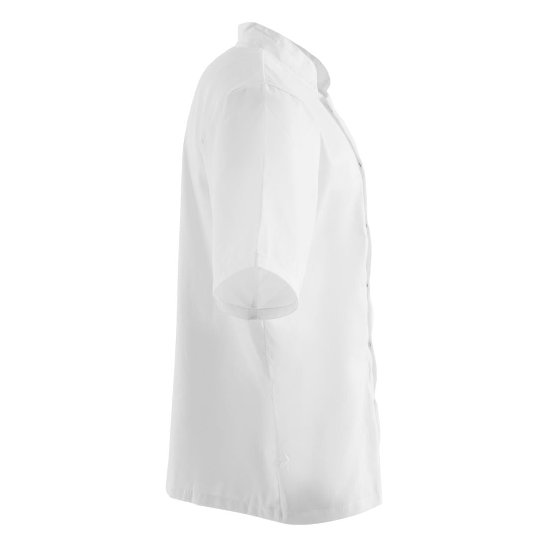 Whites Boston Short Sleeve Unisex Chef Jackets White • PAS-P_B250