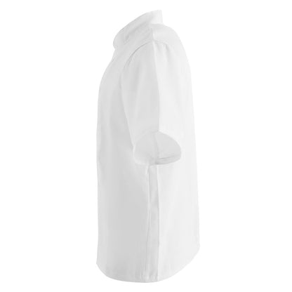 Whites Boston Short Sleeve Unisex Chef Jackets White • PAS-P_B250