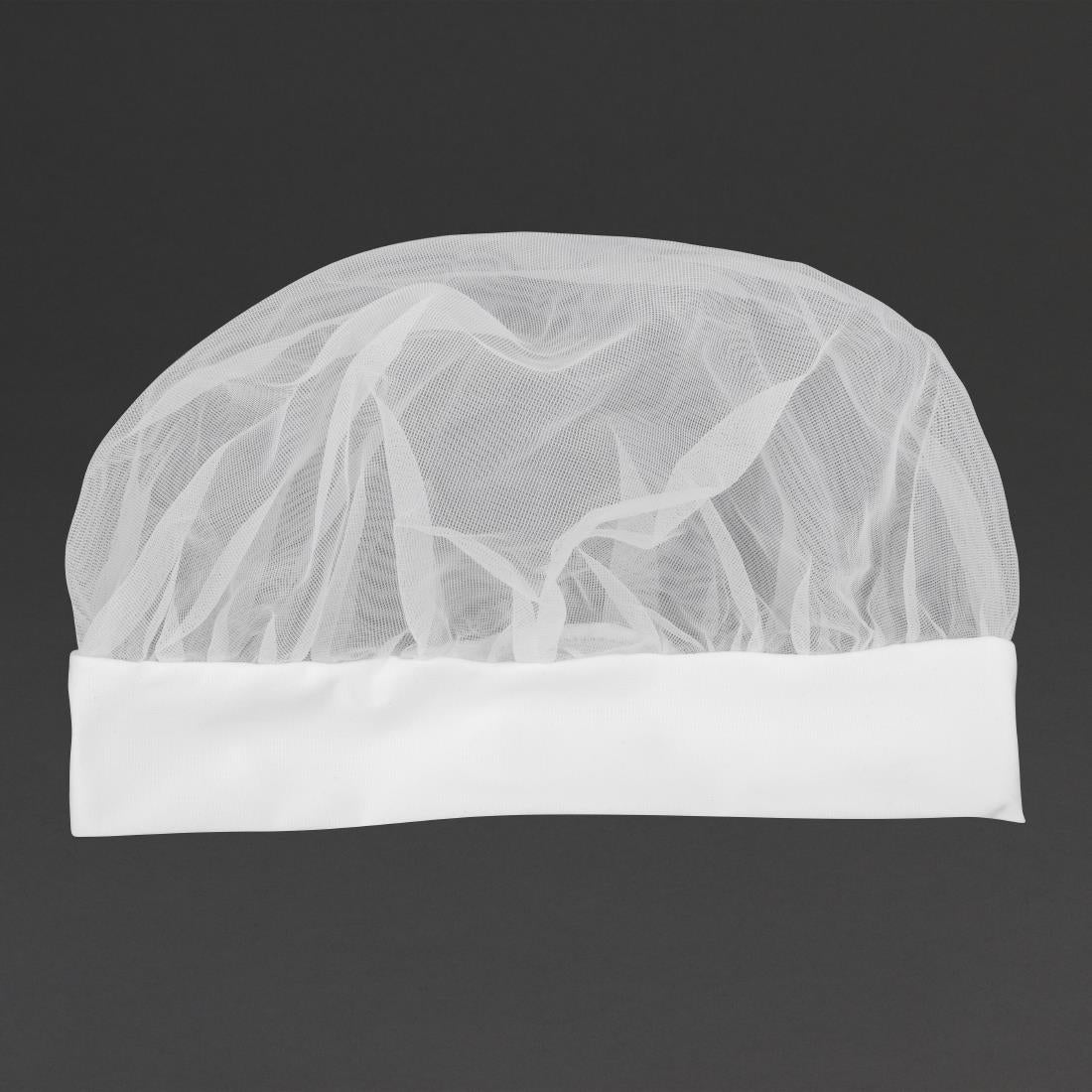 Whites Unisex Comfy Hair Net Hat White • PAS-B252