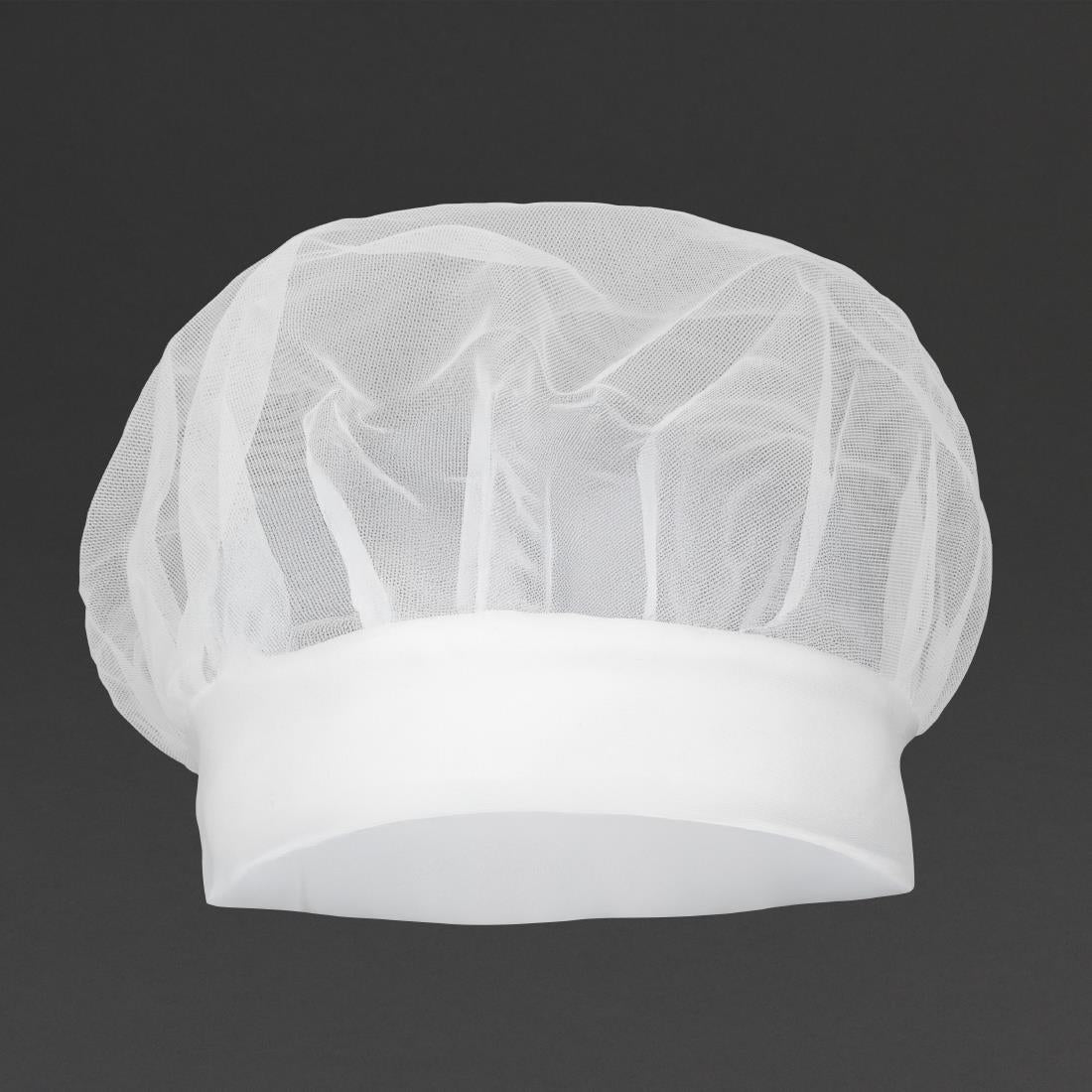Whites Unisex Comfy Hair Net Hat White • PAS-B252