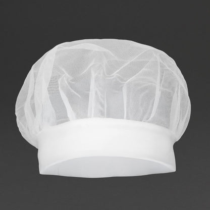 Whites Unisex Comfy Hair Net Hat White • PAS-B252